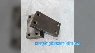 PC120-5 PC120-6 굴삭기 상부 롤러 베이스