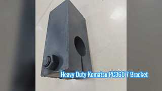 PC360-7 굴삭기 캐리어 롤러 시트/Komatsu용 탑 롤러 브래킷